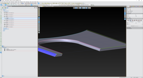 Bevel cutting